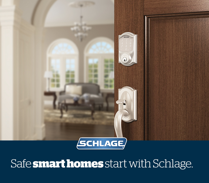 Safe smart home - Home Security - Smart Lock - Schlage Sense