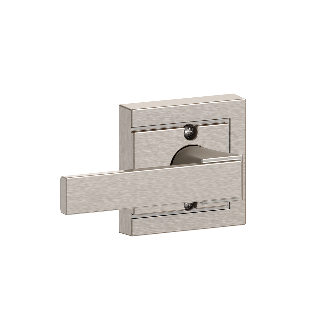 Northbrook Lever with Upland trim Non-turning