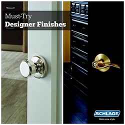 2 Must-Try Finishes: Polished Nickel and Satin Brass | Schlage