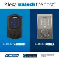 Amazon Alexa - Unlock feature - Schlage Smart Locks
