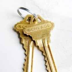 Schlage house key