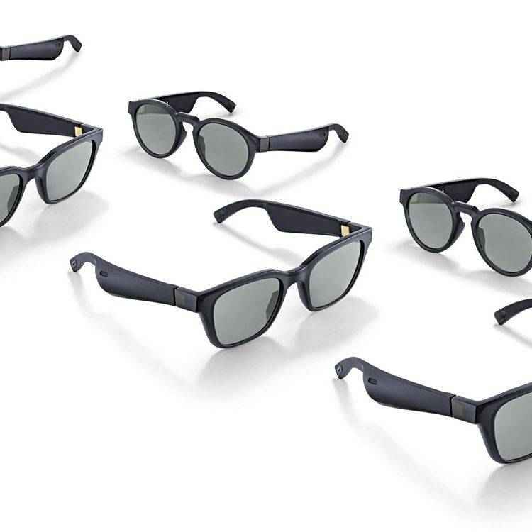 Black Bose audio sunglasses