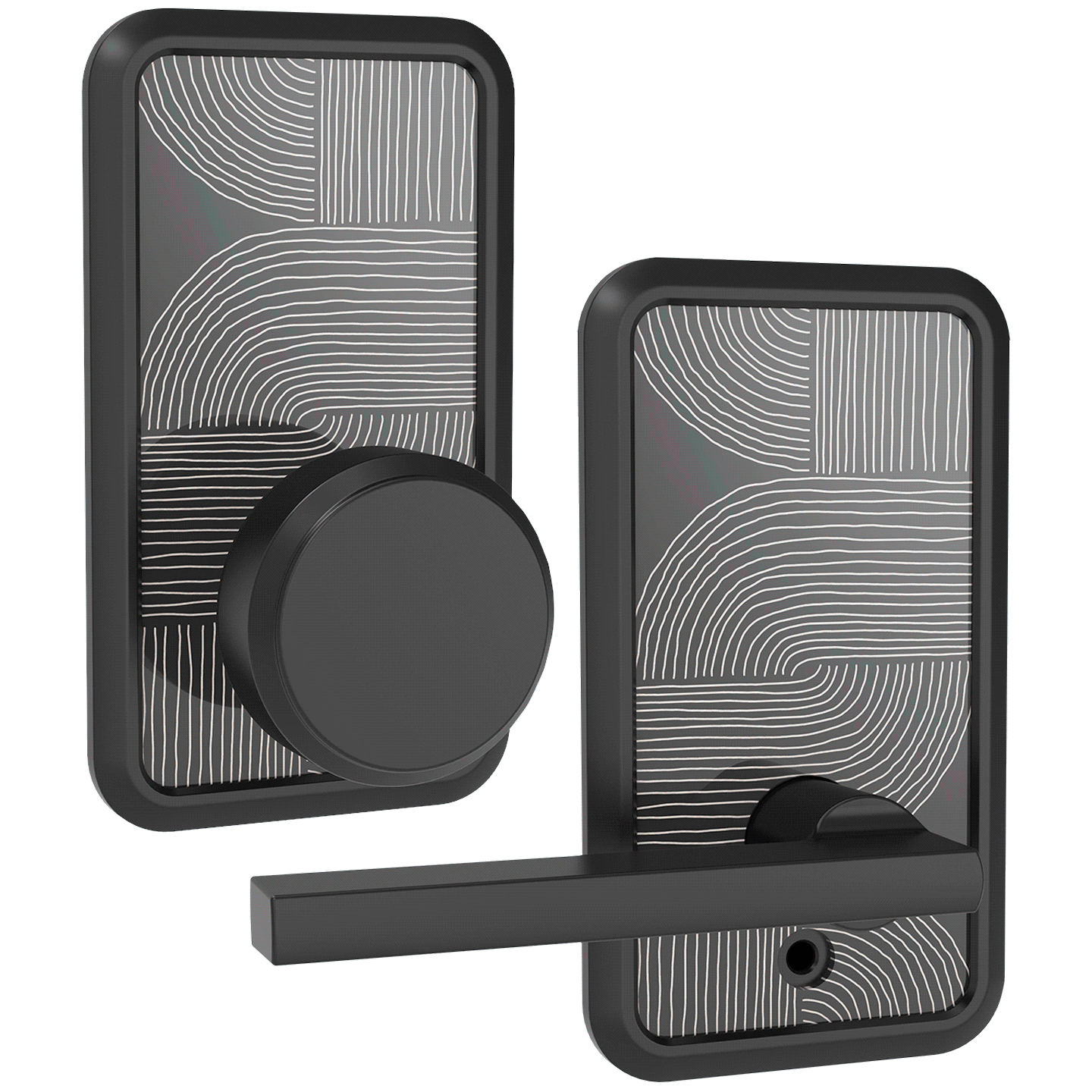 Animated image showing the three bold inserts that are part of the bold collection by Schlage.