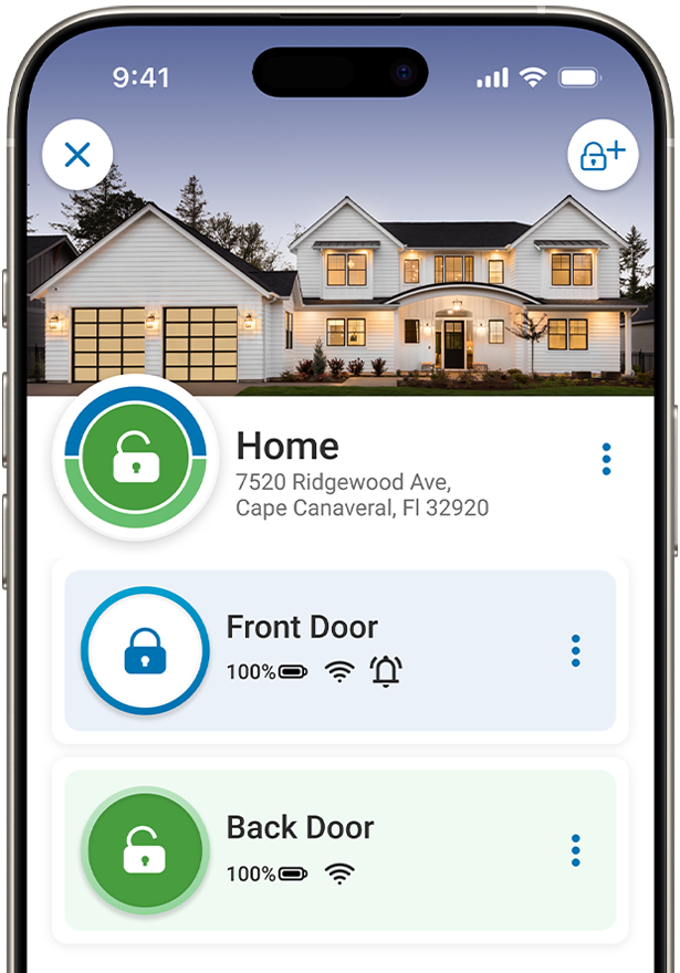 Schlage Home App ioS