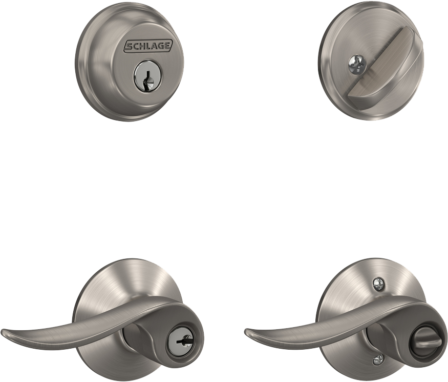 Schlage satin nickel products