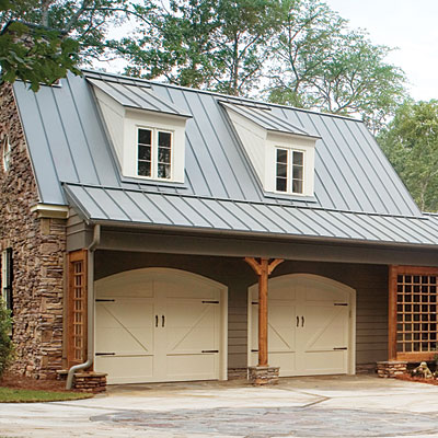 Garage Doors with Door Hardware