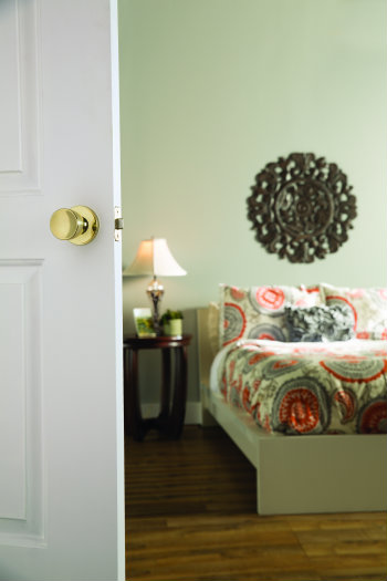 bright-brass-knob-bedroom