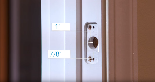 How to Prepare Your Front Door to Install a Deadbolt Lock | Schlage