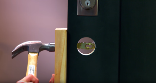 5 steps to a style update: Schlage interior door hardware installation