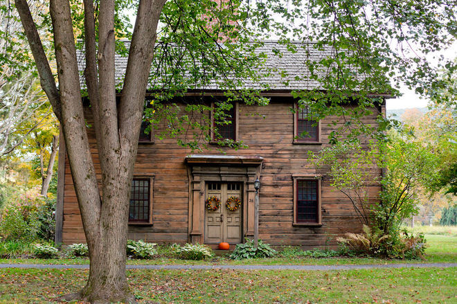 Fall Curb Appeal - Country Home - Schlage