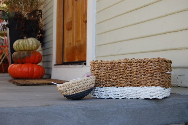 Fall decor - Halloween basket - Schlage