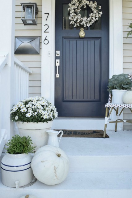 Front door handle - Century Style Handleset - Schlage
