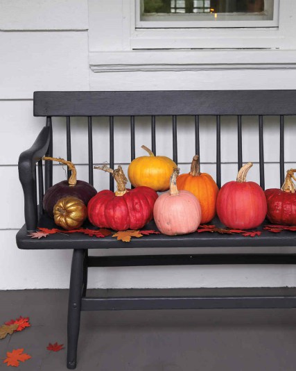 Fall color palettes - Porch decor - Schlage