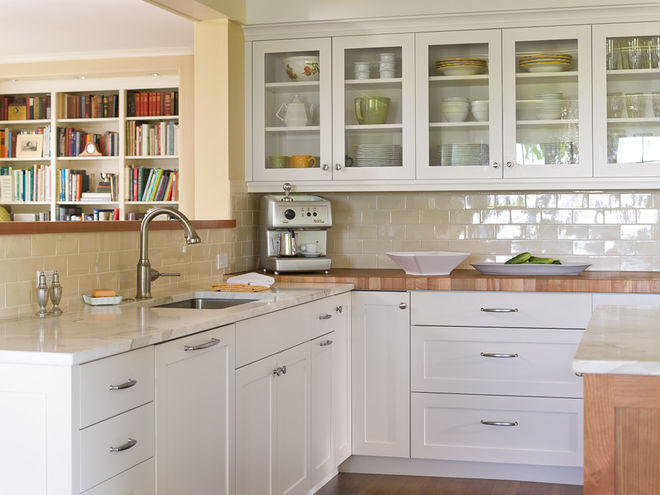 Mixed materials - Kitchen - Butcher block counter