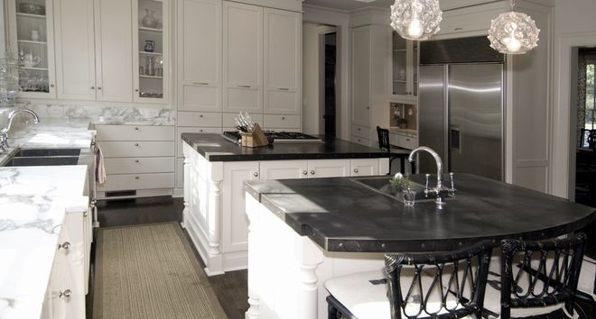 Mixed materials - Kitchen - Countertops