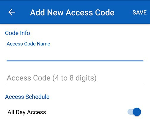 Smart Lock - Schedule user codes - Schlage Sense