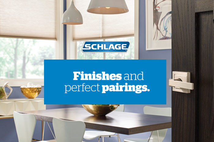 Hardware Finishes - Perfect pairings - Schlage