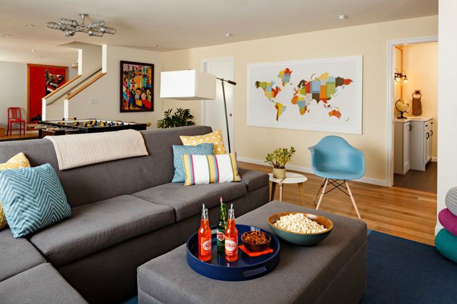 Decorating - Contemporary living room - Family room