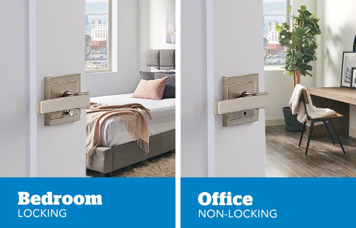 Bedroom and office door locks - Schlage