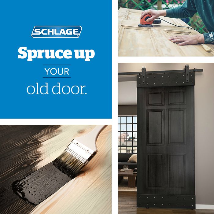 Old doors - DIY - Schlage