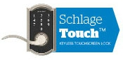 1 Bore Hole - Schlage Touch Keyless Touchscreen Lever
