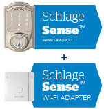 Connected smart lock - Schlage Sense Smart Deadbolt