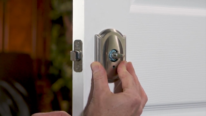 5 steps to a style update: Schlage interior door hardware installation