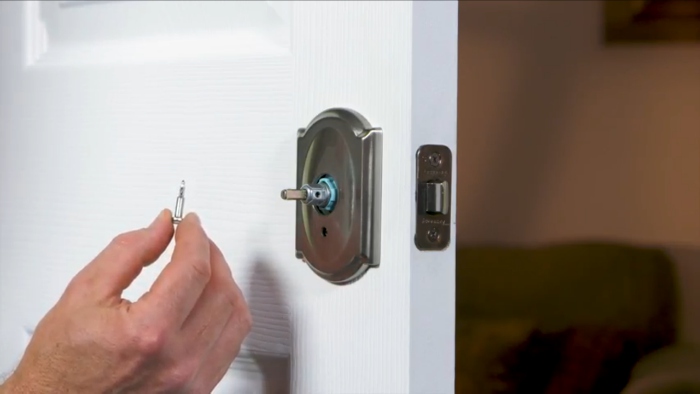 5 steps to a style update: Schlage interior door hardware installation