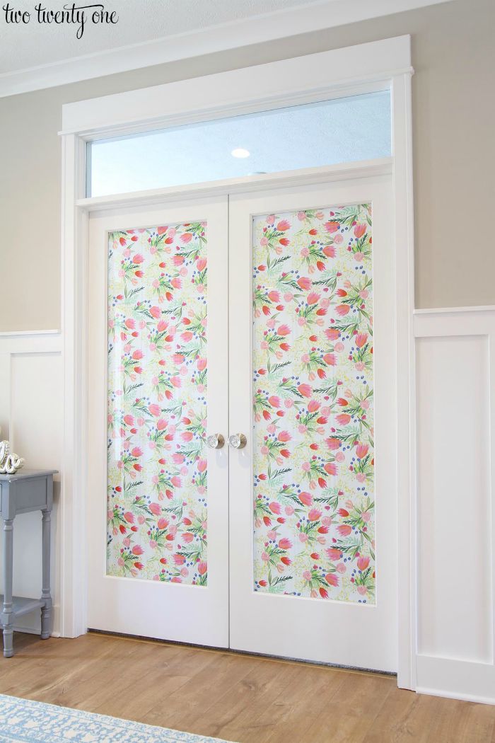 French Doors - Glass knobs - Schlage Custom