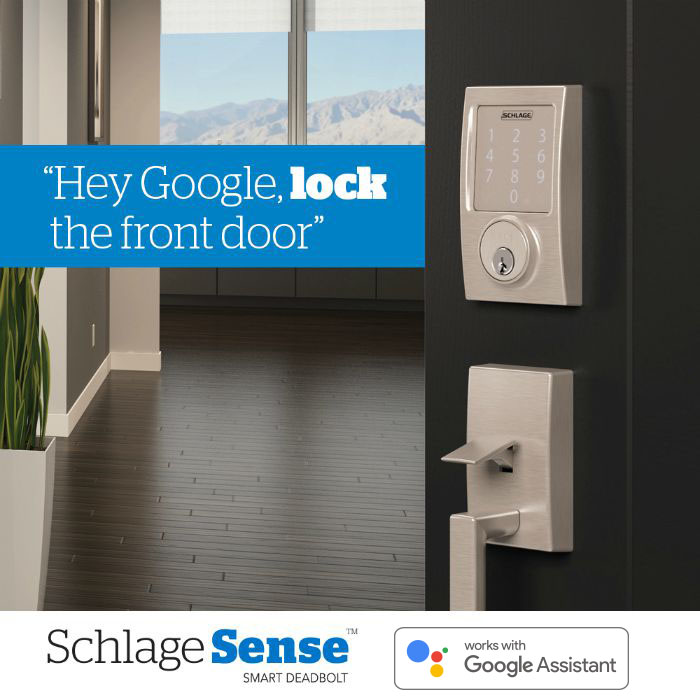 Schlage Sense™ Smart Deadbolt now 