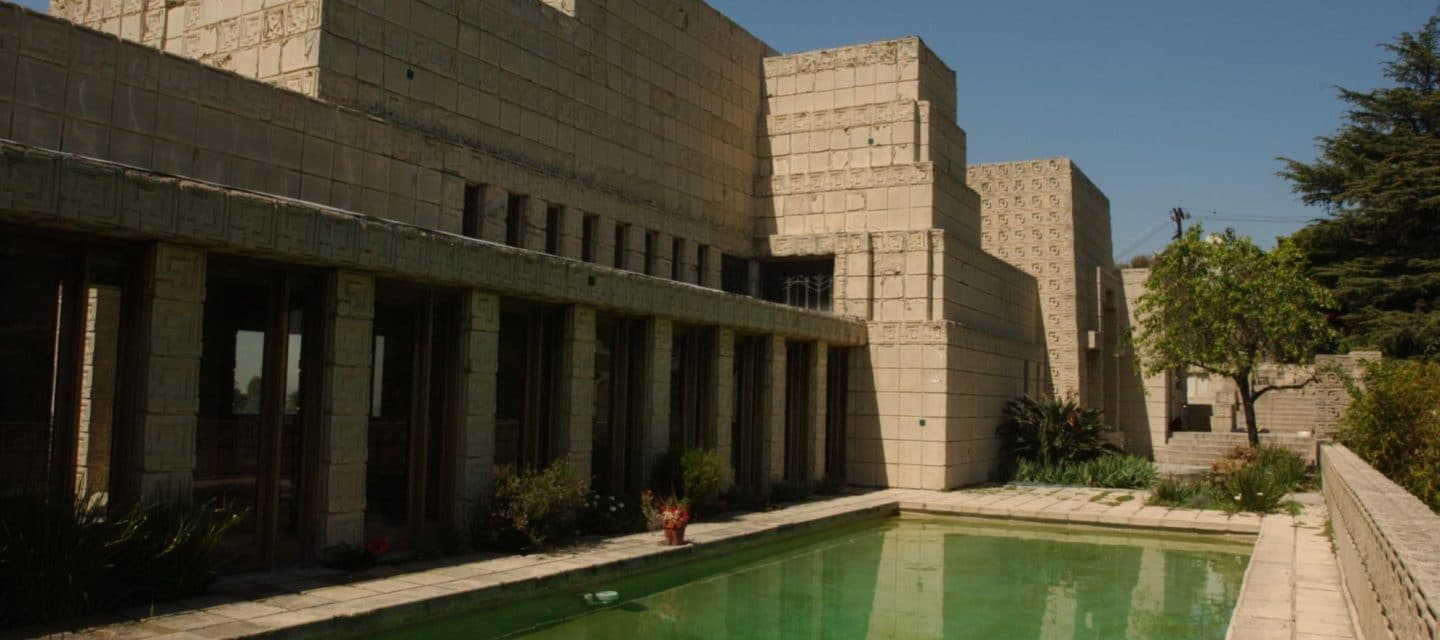 Ted Talks - Frank Lloyd Wright - Ennis House - Schlage