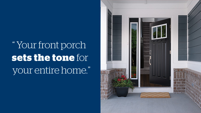 Budget-friendly front porches - Schlage