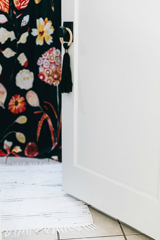 Door makeover - Matte Black Door Knob - Jojotastic - Schlage Custom