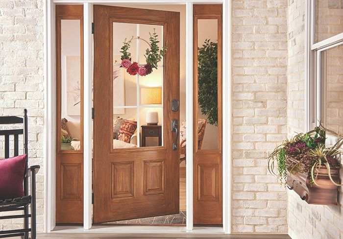 Valentine's Day - Floral front door wreath