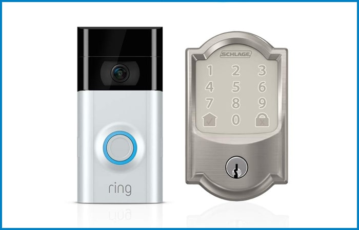 Ring doorbell and schlage new arrivals