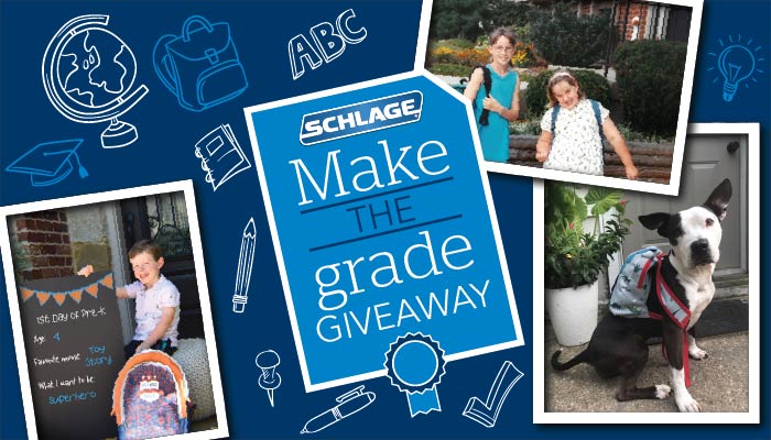 Schlage Make the Grade Giveaway