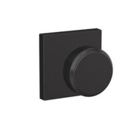 Schlage Custom Bowery Knob in Matte Black