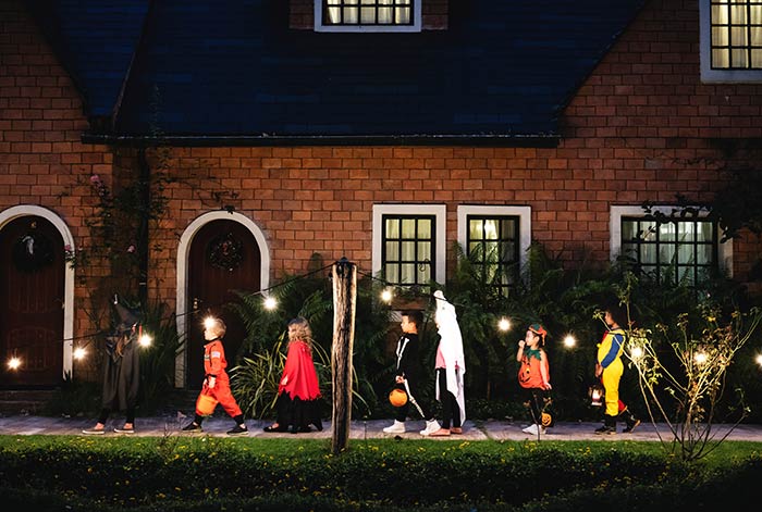 Halloween home safety tips.