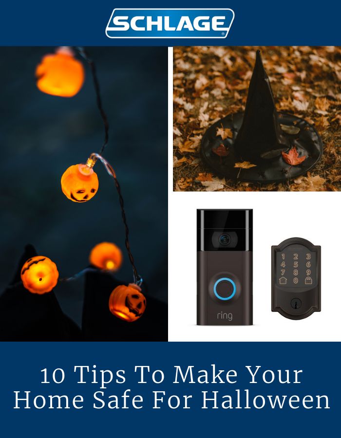 Halloween home safety tips.