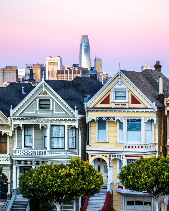 Painted Ladies San Francisco Homes