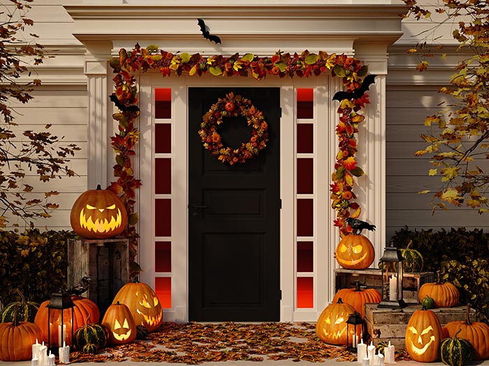 Halloween Dress Up & Door Decorating