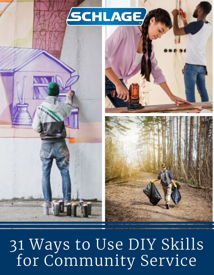 DIY skills for community service