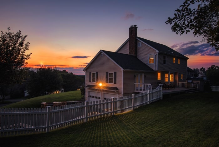 house-at-night