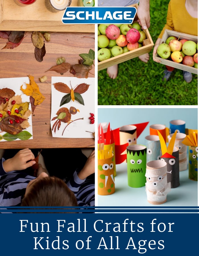 DIY fall crafts for kids.