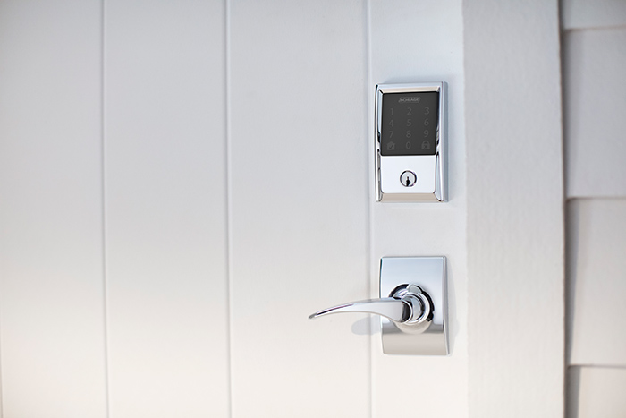 Secure Schlage smart lock.