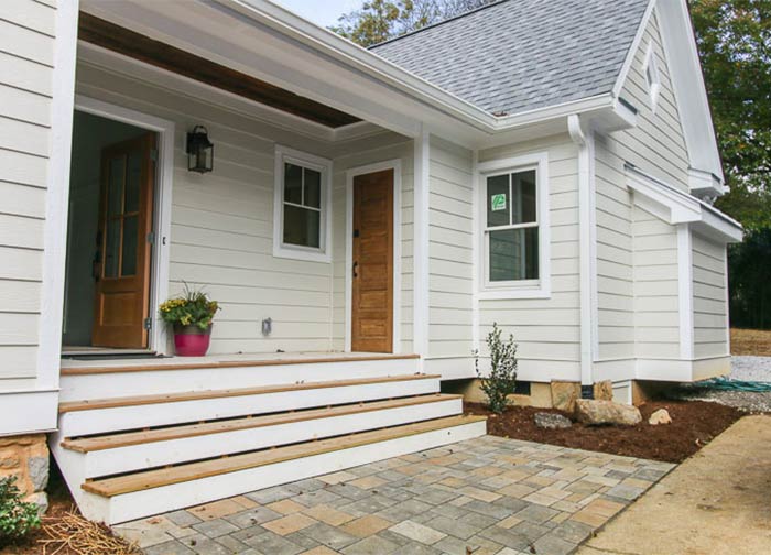 Pretty Handy Girl Etta side porch remodel after