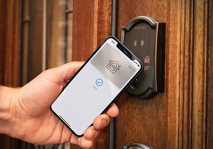 Apple Home Keys unlocked Schlage Encode Plus lock