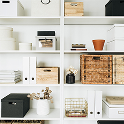 Storage solutions for a stylish, clutter-free home.