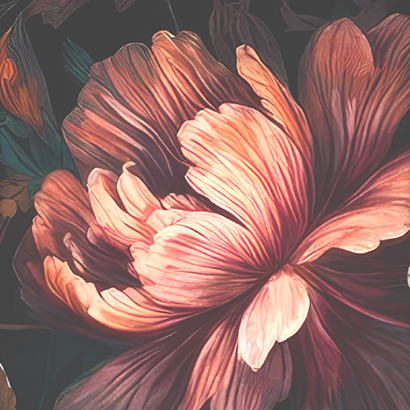 Black Floral swatch