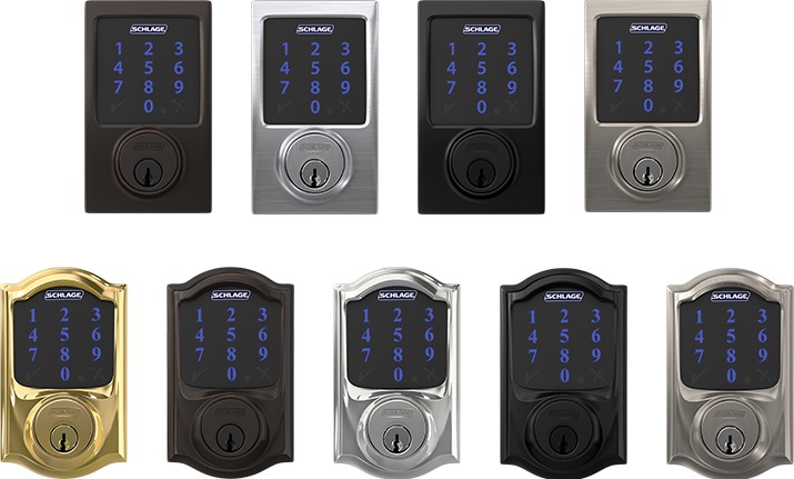 Schlage Connect Smart Deadbolt - Zwave lock - Styles